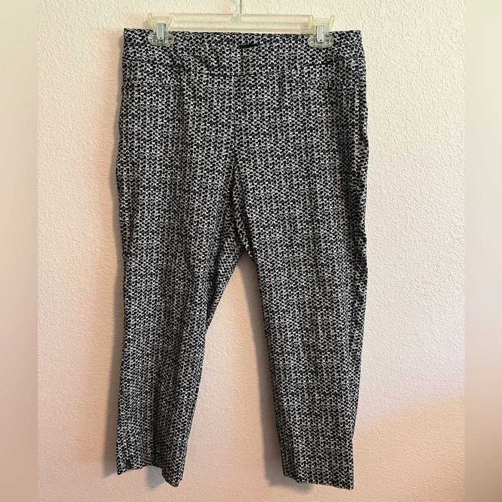Black and White Hillary Radley Pants Size Medium